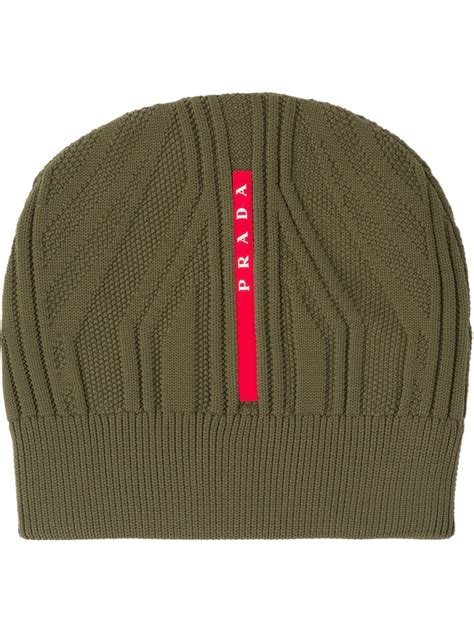 prada knit hat